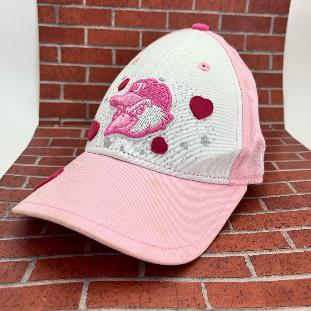 Toledo Mud Hens Minor League Pink Baseball Cap Adjustable